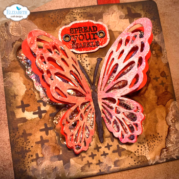 Elizabeth Craft Designs - Stanzschalone "Ornate Butterfly" Dies