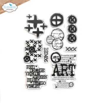 Elizabeth Craft Designs - Stempelset "Plusses and More" Clear Stamps