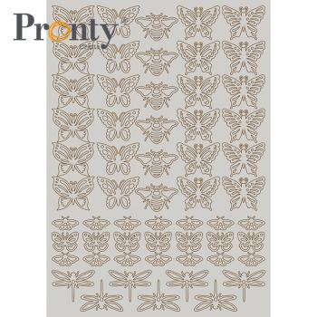 Pronty Crafts "Butterflies" Chipboard