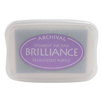 Tsukineko - Brilliance Ink Pad "Pearlescent Purple" Pigment Stempelkissen