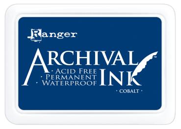 Ranger - Archival Ink Pad "Cobalt" Stempelkissen - Pigmenttinte