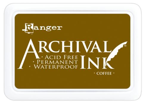 Ranger Archival Ink Pad "Coffee" Stempelkissen - Pigmenttinte