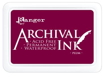 Ranger - Archival Ink Pad "Plum" Stempelkissen - Pigmenttinte