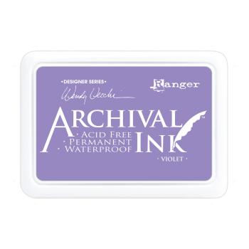 Ranger - Archival Ink Pad "Violet" Stempelkissen - Pigmenttinte