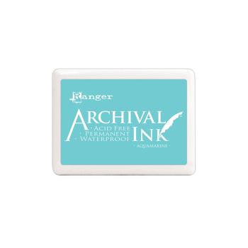 Ranger Archival Ink Pad "Aquamarine" Stempelkissen - Pigmenttinte Jumbo