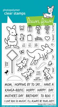 Lawn Fawn - Stempelset "Kanga-rrific" Clear Stamps