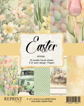Reprint - Designpapier "Easter" Paper Pack 6x6 Inch - 25 Bogen