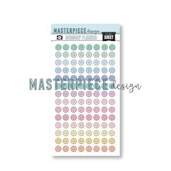 Masterpiece Design - Aufkleber "Reinforcers Pastel" Sticker Memory Planner