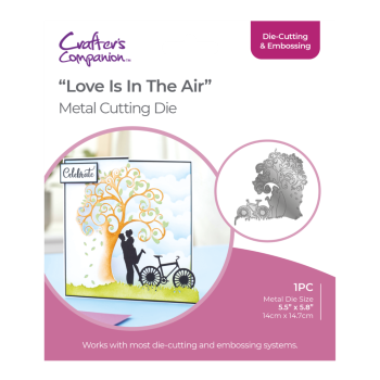 Gemini - Stanzschablone "Love Is in the Air" Create-a-Card Dies