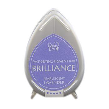 Tsukineko - Brilliance Drew Drops Ink Pad "pearl Lavender" Pigment Stempelkissen