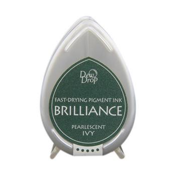 Tsukineko - Brilliance Drew Drops Ink Pad "pearl Ivy" Pigment Stempelkissen