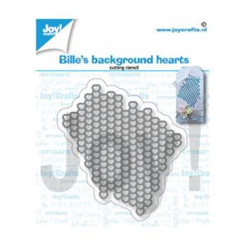 Joy!Crafts - Stanzschablone "Bille's Hintergrund der Herzen - Background Hearts" Dies