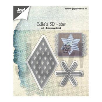 Joy!Crafts - Stanzschablone "Bille's 3D-Sterne - Star" Dies