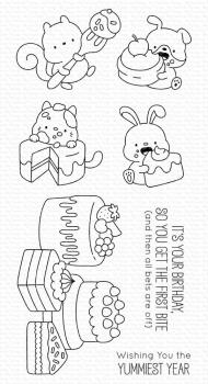 My Favorite Things Stempelset "Birthday Bites" Clear Stamps