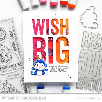 My Favorite Things Stempelset "Monkey Around" Clear Stamps