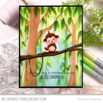 My Favorite Things Stempelset "Monkey Around" Clear Stamps