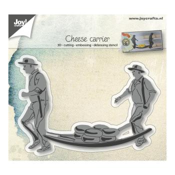 Joy!Crafts - Präge - und Stanzschablone "Niederländische Käseträger - Cheese Carrier" Dies