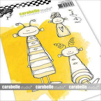 Carabelle Studio - Gummistempelset "Martians" Cling Stamp