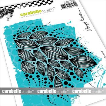 Carabelle Studio - Gummistempel "Leaves in the wind" Cling Stamp