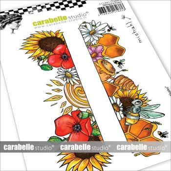 Carabelle Studio - Gummistempelset "Frises estivales" Cling Stamp