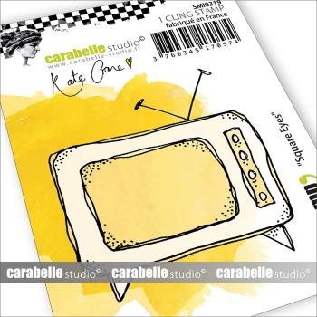 Carabelle Studio - Gummistempel "Square Eyes" Cling Stamp