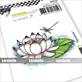 Carabelle Studio - Gummistempel "Nymphéa" Cling Stamp