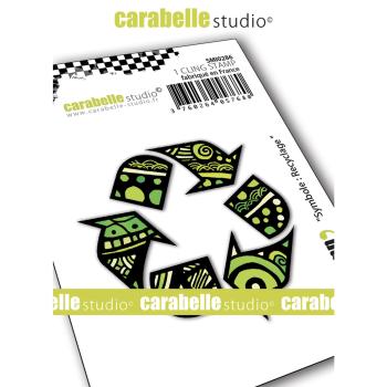 Carabelle Studio - Gummistempel "Recycling" Cling Stamp