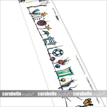 Carabelle Studio - Gummistempel "Edge Etendus sur un fil" Cling Stamp