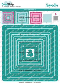 Carlijn Design - Stanzschablone "Squares 2" Dies 