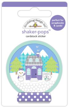 Doodlebug Design - Dimensional-Sticker "Winter Wonderland" Shaker-Pops