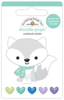 Doodlebug Design - Sticker "Frosty Fox" Doodle-Pops 