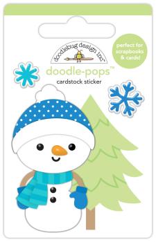 Doodlebug Design - Sticker "Snow Cute" Doodle-Pops 