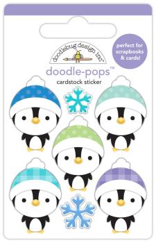 Doodlebug Design - Sticker "Penguin Pals" Doodle-Pops 