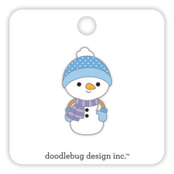 Doodlebug Design - Collectible Pins "Snowman" Sammelpins
