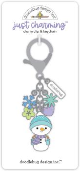 Doodlebug Design - Schlüsselanhänger "Snow Much Fun" Clip & Keychain