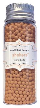 Doodlebug Design - Schüttelelemente "Coral" Balls Shakers