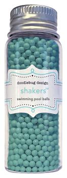 Doodlebug Design - Schüttelelemente "Swimming Pool" Balls Shakers