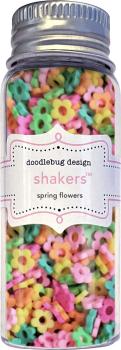 Doodlebug Design - Schüttelelemente "Spring Flowers" Shakers