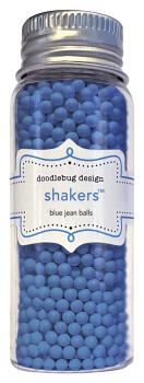 Doodlebug Design - Schüttelelemente "Blue Jean" Balls Shakers