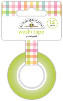 Doodlebug Design - Washi Tape "Pastel Plaid" 