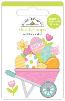 Doodlebug Design - Sticker "Easter's On Its Way" Doodle-Pops 