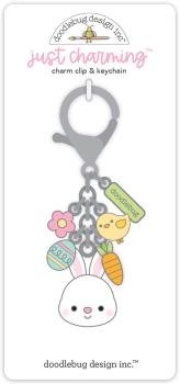 Doodlebug Design - Schlüsselanhänger "Bunny Hop " Clip & Keychain