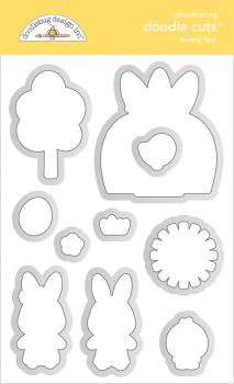 Doodlebug Design - Stanzschablone "Bunny Hop" Doodle Cuts