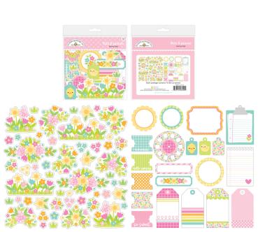 Doodlebug Design - Stanzteile "Bunny Hop" Bits & Pieces