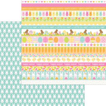 Doodlebug Design - Designpapier  "Bunny Hop " Paper Pack 12x12 Inch - 12 Bogen