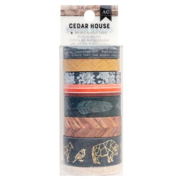 American Crafts - Decorative Tape "Cedar House" Washi Tape
