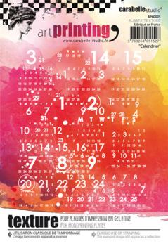 Carabelle Studio - Druckplatte "Kalender" Art Printing
