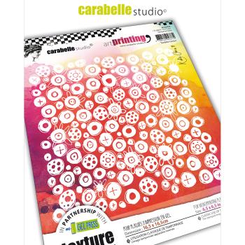 Carabelle Studio - Druckplatte "Kritzel Kreise" Art Printing