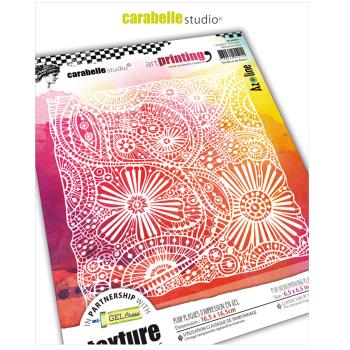 Carabelle Studio - Druckplatte "Platz von Fäden und Blumen" Art Printing