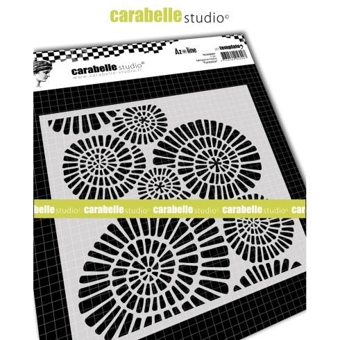 Carabelle Studio - Schablone "Carré Fantaisie" Stencil